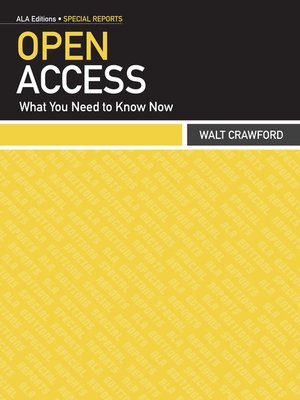 cover image of Open Access